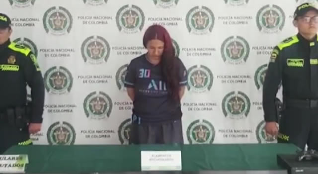 Mujer fue capturada con elementos robados de una vivienda en Soacha