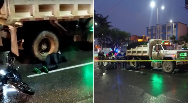 Otro fatal accidente de un motociclista en la autopista Sur, en Soacha