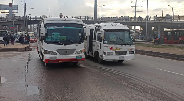 Delincuentes que se esconden detrás de la venta de golosinas en los colectivos de Soacha