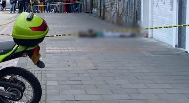 Una persona muerta dejó caso de intolerancia en Bogotá