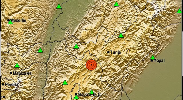 Nuevo temblor en Colombia, epicentro fue en Cucunubá, Cundinamarca
