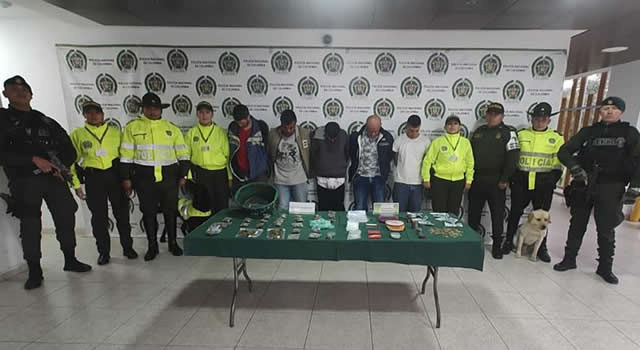 Golpe a la venta y distribución de estupefacientes en Soacha