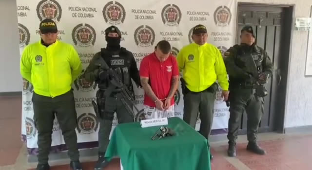 Capturado sicario que asesinó a una persona en Flandes, Tolima