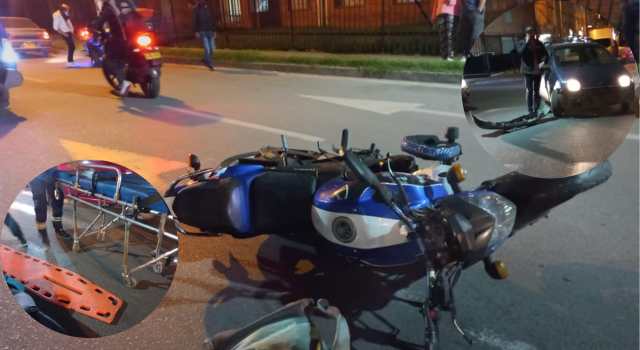 Imprudencia dejó un nuevo accidente de tránsito en el municipio de Soacha
