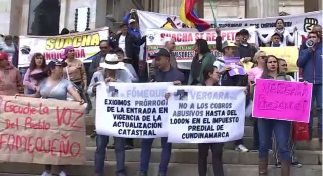 Preocupación por los cobros excesivos del impuesto predial en Cundinamarca