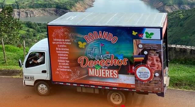 En Ubalá comenzó ‘Rodando por los derechos de las mujeres de Cundinamarca’
