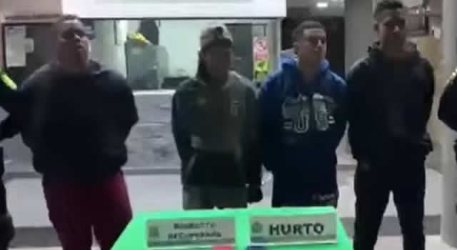 Capturan banda delincuencial dedicada al hurto de bicicletas en Bogotá
