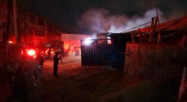 incendio en la Avenida Las Torres de Soacha