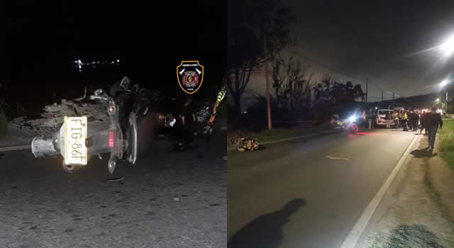 Mueren dos personas en fatal accidente de tránsito en Sibaté, Cundinamarca