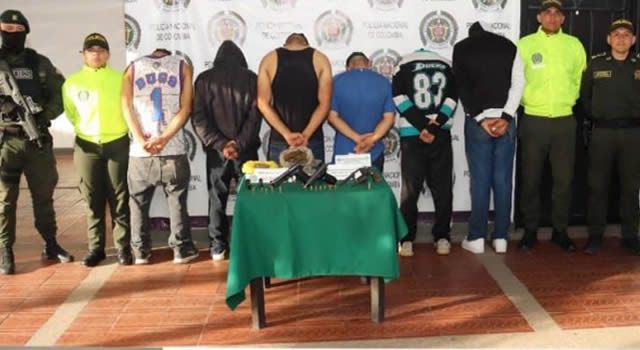 Desarticulan grupo multicrimen en Cundinamarca, 14 personas fueron capturadas