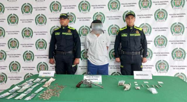 En Soacha capturan hombre acusado de traficar estupefacientes