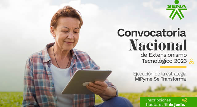 vence plazo para participar en la Convocatoria Nacional de Extensionismo Tecnológico 2023