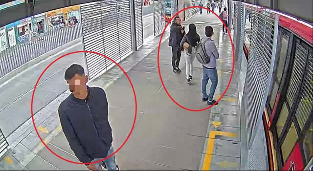 Cayeron los futbolitos, sujetos dedicados al cosquilleo en Transmilenio