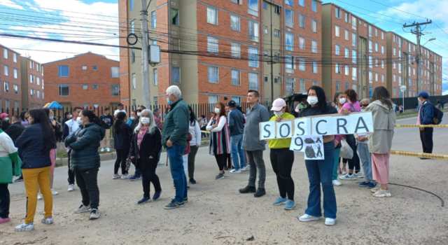 En Soacha se quejan por daño en el alcantarillado frente al conjunto Terra Grande 4 etapa 3