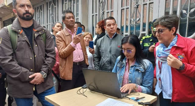 Residentes del barrio San Miguel en Soacha rechazan desalojo de sus predios