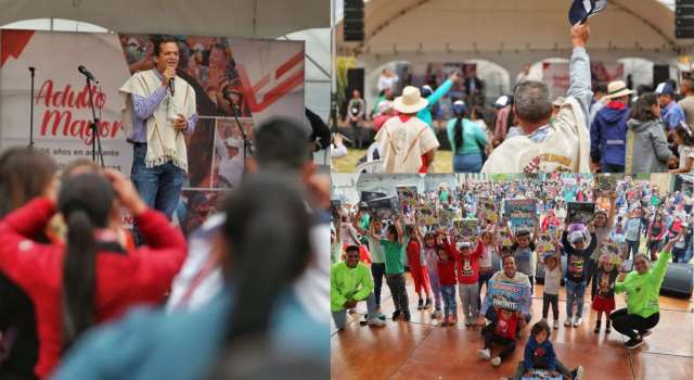 En la vereda Bosatama de Soacha se celebró el Día del Campesino