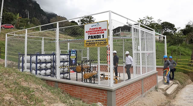 Redes de gasificación para la zona rural de Pandi