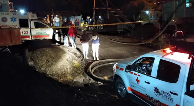 Dos mineros atrapados en mina de Zipaquirá