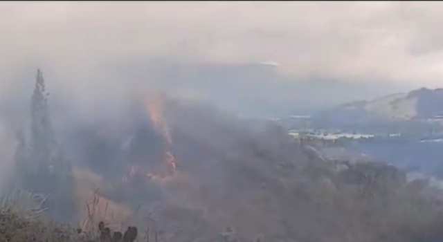 Alerta con el relleno sanitario en Mondoñedo por el crecimiento de las llamas