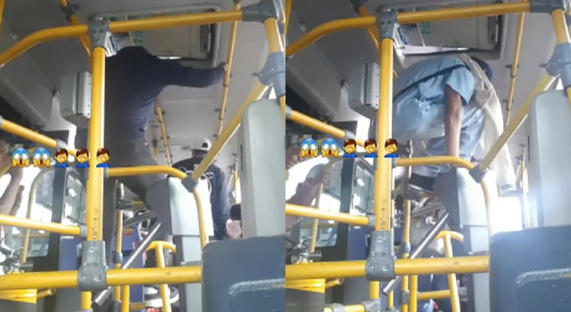 Indignación por colada masiva en bus del SITP en Bogotá