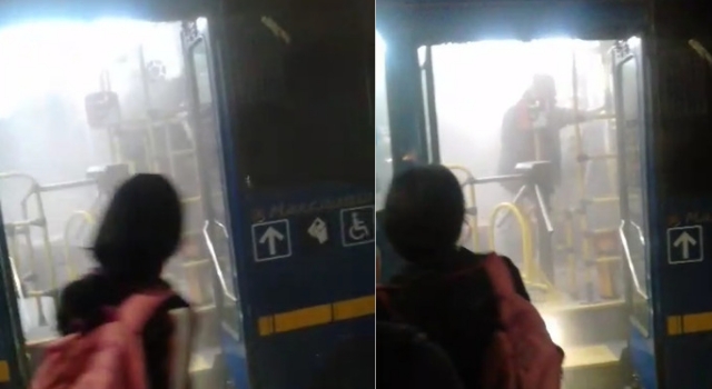 Como no les permitieron colarse, sujetos agredieron con arma blanca a conductor del SITP