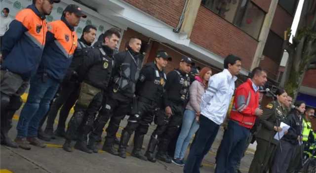 80 Uniformados a las afueras de los bancos para hacer frente a los hurtos constantes