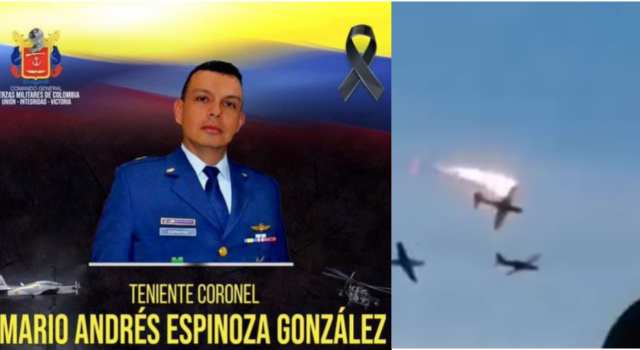 Fatal accidente entre dos aviones de la Fuerza Aérea dejó un fallecido