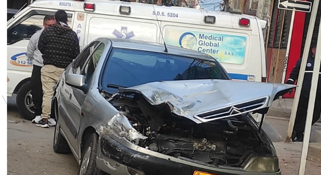 Accidente de tránsito por un conductor en estado de embriaguez