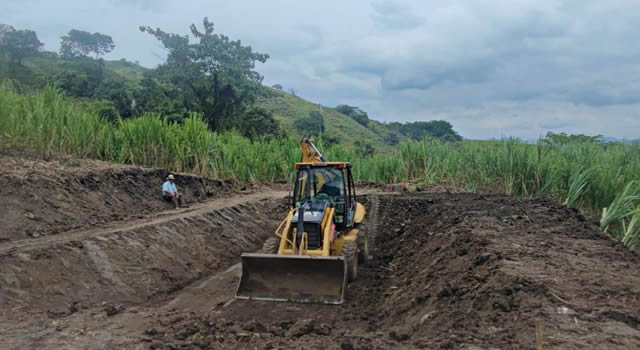Banco de Agua que construye la CAR en Simijaca presenta un 70% de avance