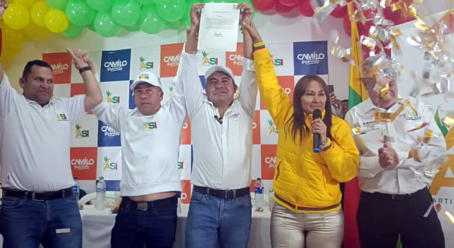 Camilo Nemocón recibió coaval de ASI para su candidatura a la alcaldía de Soacha