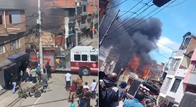 incendio en Kennedy