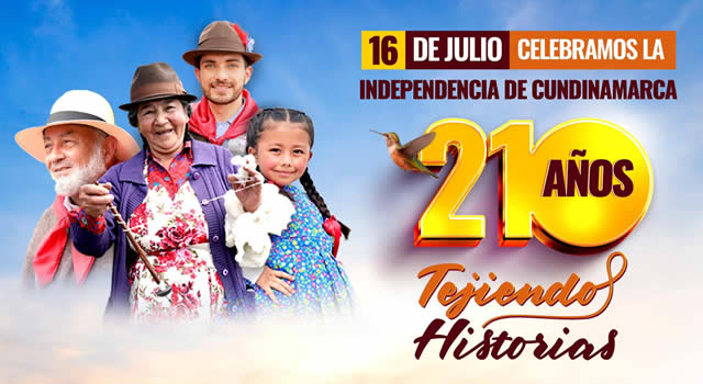 Con presentaciones artísticas, Cundinamarca celebra 210 años de independencia