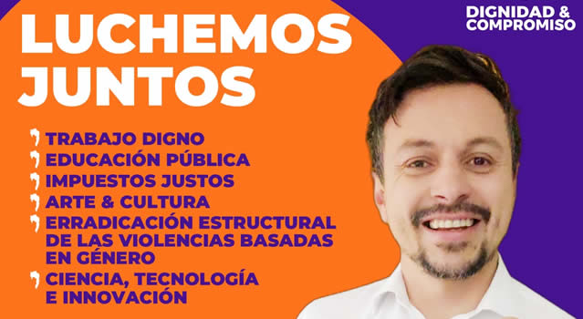 Lucho Agudelo lanzó oficialmente su candidatura a la Alcaldía de Soacha
