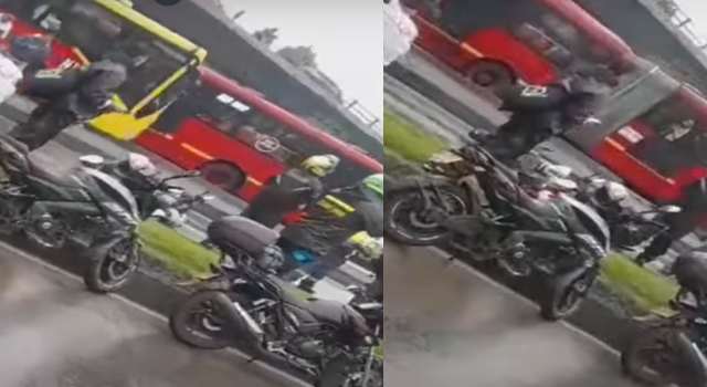Motociclista perdió la vida tras chocar con un camión en Bogotá