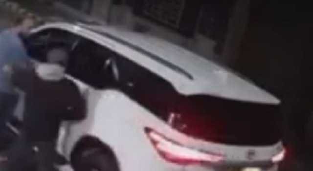 Policía frustró el robo de una camioneta