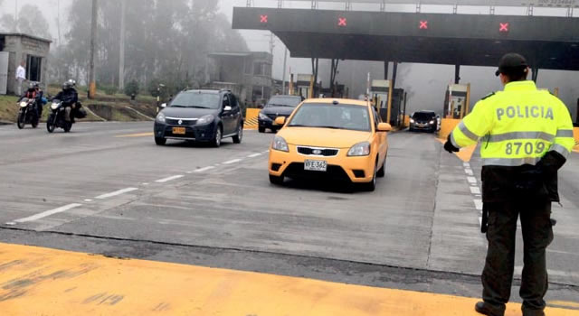 Reversibles de ingreso a Bogotá en el puente festivo de San Pedro y San Pablo