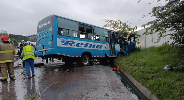 Trágico accidente en la vía Zipaquirá-Ubaté, en Cogua Cundinamarca