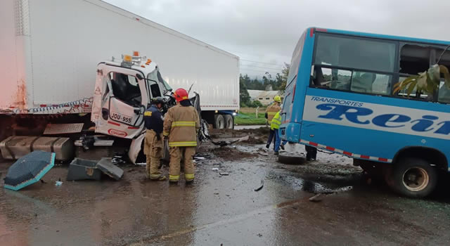 Trágico accidente en la vía Zipaquirá-Ubaté, en Cundinamarca