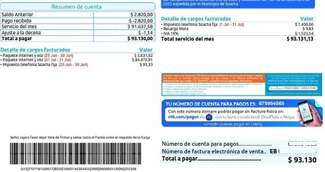 Continúan las fallas de Etb en Soacha, no hay internet ni telefonía 