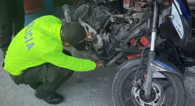 recuperan motocicletas robadas en Soacha