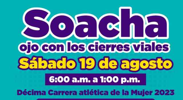 cierres viales en Soacha
