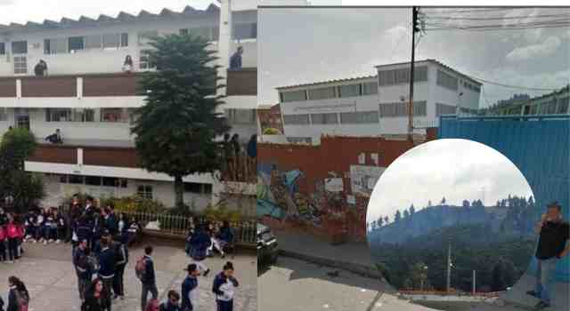 docentes no quisieron dar clase por supuesta presencia de incendio forestal en San Mateo