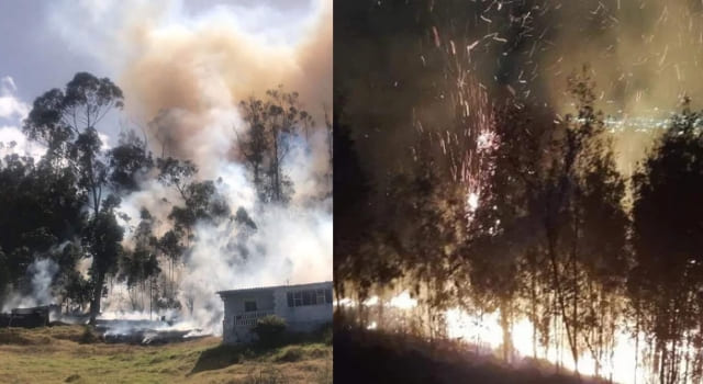 incendios forestales en Soacha