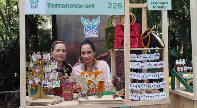 Negocios verdes apoyados por la CAR en BioExpo 2023