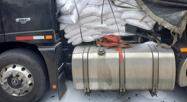 Persona se salvó de ser atropellada por un tractocamión en Soacha