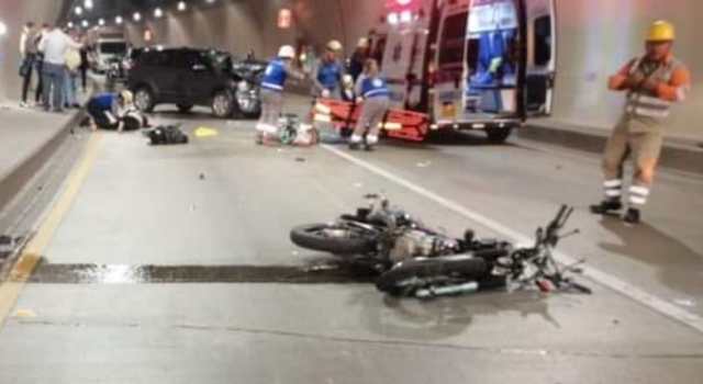 Motociclista se estrelló de frente contra un vehículo en la vía al Llano