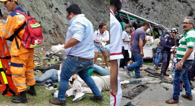 accidente de tránsito en la Vega