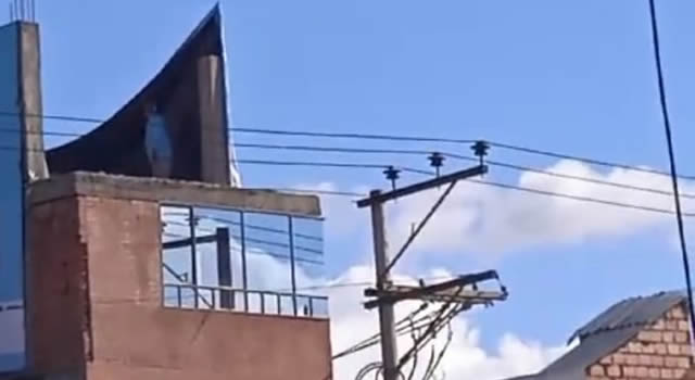Accidente con valla publicitaria en Soacha fue en predio privado