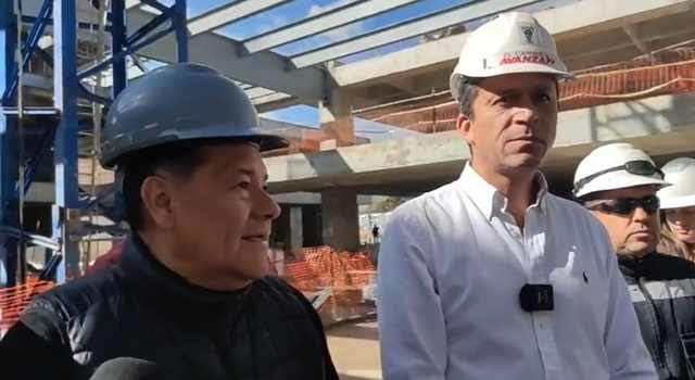 Saldarriaga habló del avance de obra del Centro Administrativo Municipal de Soacha