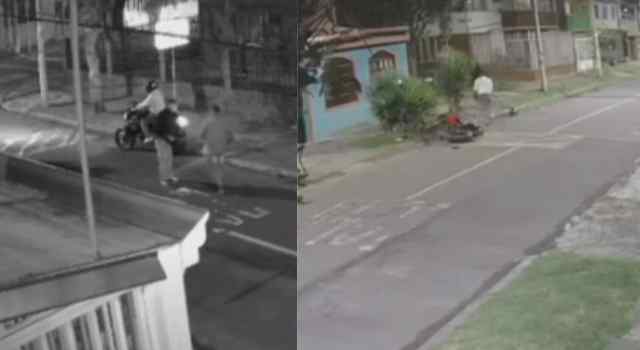 Ladrones se estrellaron con un árbol cuando huían en medio de un hurto